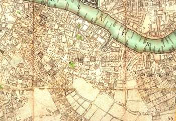 Map of Bermondsey, 1787