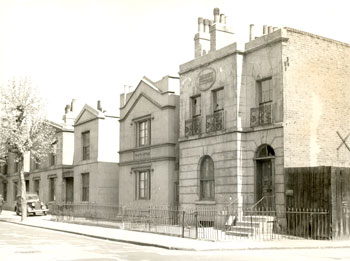 Falmouth Road, Borough, Southwark, 1956