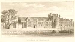 Greenwich Palace, river front, Greenwich, 1840