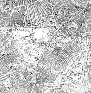 Clapham and Clapham Common, Lambeth, 1920