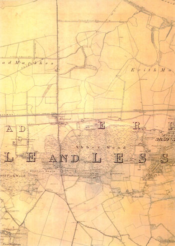 Map of Abbey Wood District, 1870 