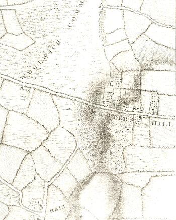 Map of Shooter's Hill, 1746