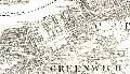 Map of Greenwich and Blackheath, 1869